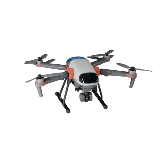 Drone Quadricottero 3D Model per Unreal Engine - Pronto per il Gioco