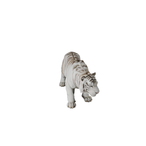 Modello 3D Tigre Bianca per Blender - Asset PBR con Texture