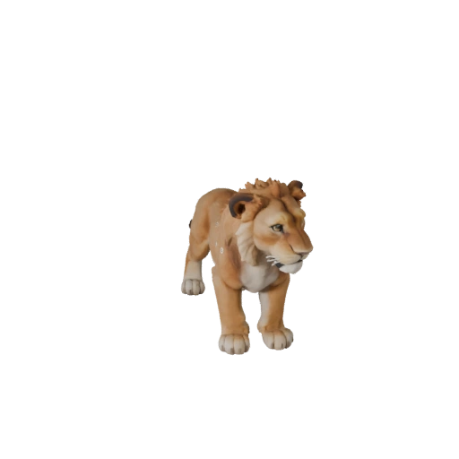 Lionceau 3D Model pour Blender - Asset PBR avec Textures | PBR