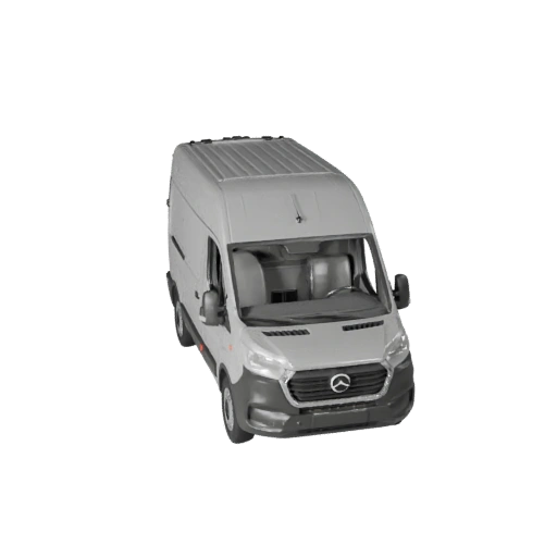 Modelo 3D de Furgoneta de Carga para Unreal Engine - Activo Listo para Juegos