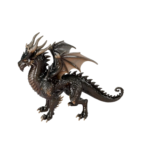 Forest Dragon 3D Model for Unity - Game Ready Asset, FBX | PBR