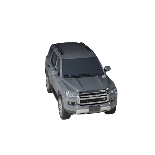 Spielbereites SUV 3D-Modell für Echtzeitnutzung PBR-Asset (Legacy)
