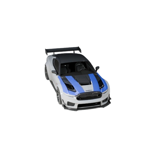 Carro de Corrida 3D Model para Unity - Low Poly Game Asset Pro