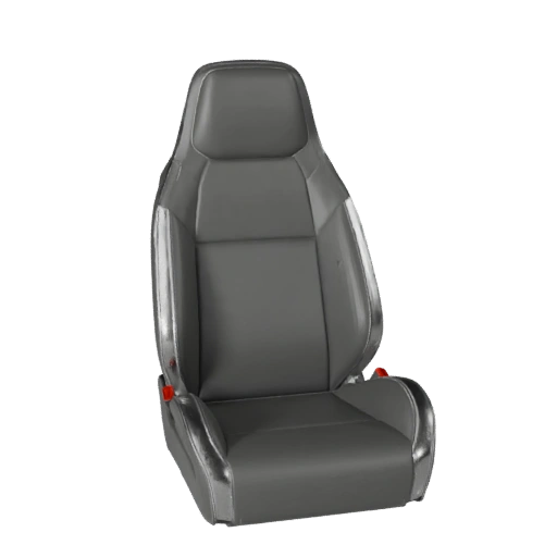 Cadeirinha de Carro Modelo 3D para Unity - Ativo Pro de Jogo Baixo Poli