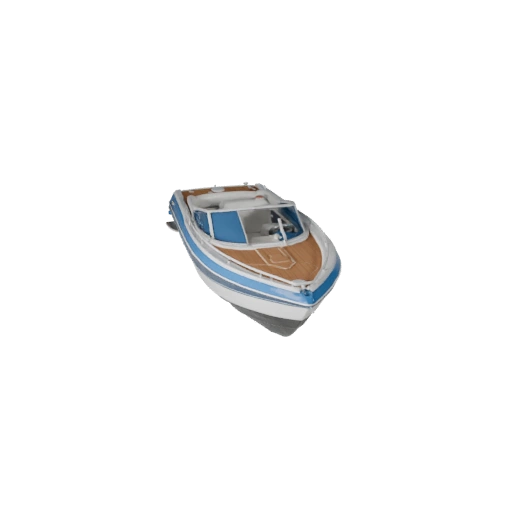 Schnellboot 3D Modell für Blender - Renderbereites Asset