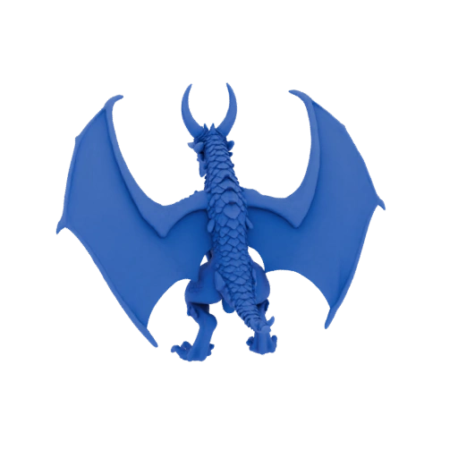 Fantasy Drache Bogenschütze Miniatur STL - Overhead Strike