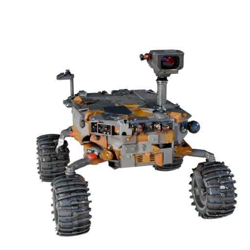 Modello 3D Rover Marziano per Unreal Engine - Asset Pronto per il Gioco
