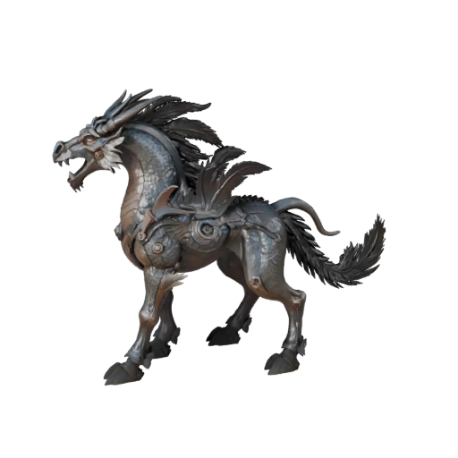 Pegasus 3D Model for Blender - PBR Asset with Textures | PBR