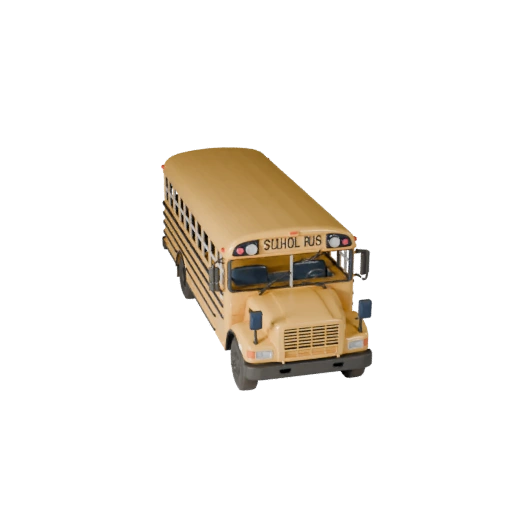 Modelo 3D de Autobús Escolar para Blender - Activo Listo para Renderizar (Legacy)