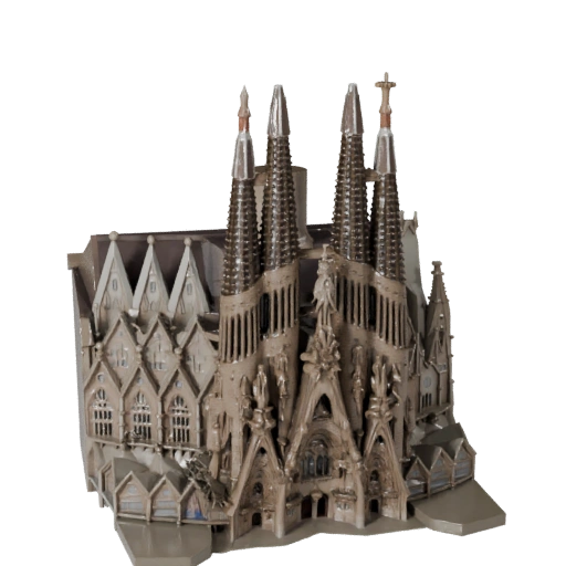 Sagrada Familia Modelo 3D para Unreal - Activo en Tiempo Real