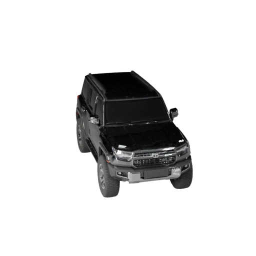 Luxury Suv 3D Model for Unity - Low Poly Game Asset