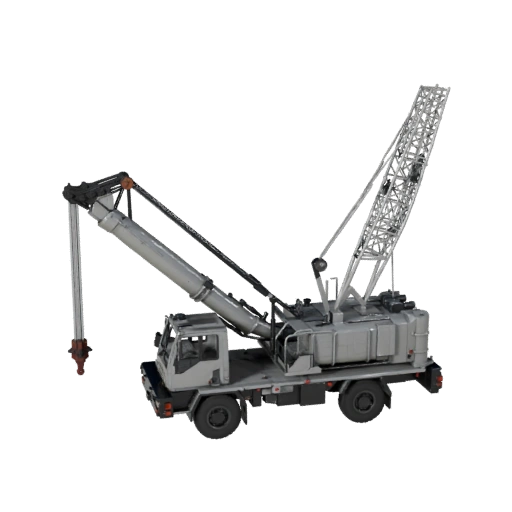 Modèle 3D de Grue Mobile pour Blender & Jeux - PBR Réaliste