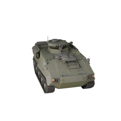 Modello 3D Ifv Low Poly per Unity & Unreal Asset PBR