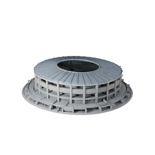 Modèle 3D d'extérieur de stade pour Blender - Asset de rendu