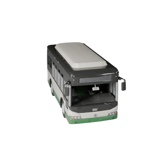 City Bus 3D Model for Blender - Render Ready Asset (Legacy)