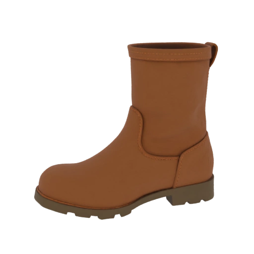 Stivali in Pelle STL Asset 3D per Stampa Resina e FDM