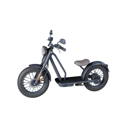 Modelo 3D de Scooter para Blender - Asset Pro Pronto para Renderização