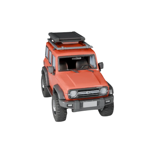 Druckfertiges Abenteuer-SUV STL 3D-Modell für Sammlerstücke & (Legacy)