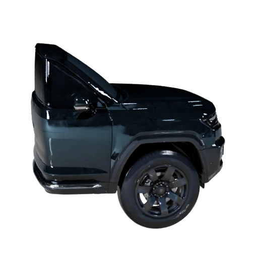 High Poly Luxury Suv 3D Model for Studio Renders - PBR