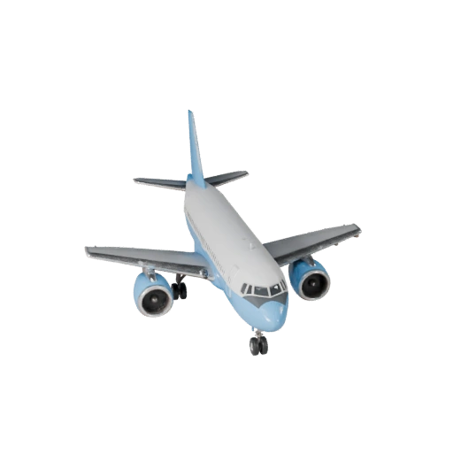 Modello 3D di Aereo per Unity - Asset Pro Low Poly per Giochi