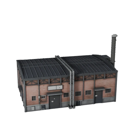Planta de Tratamiento de Agua Modelo 3D para Blender - Activo de Render