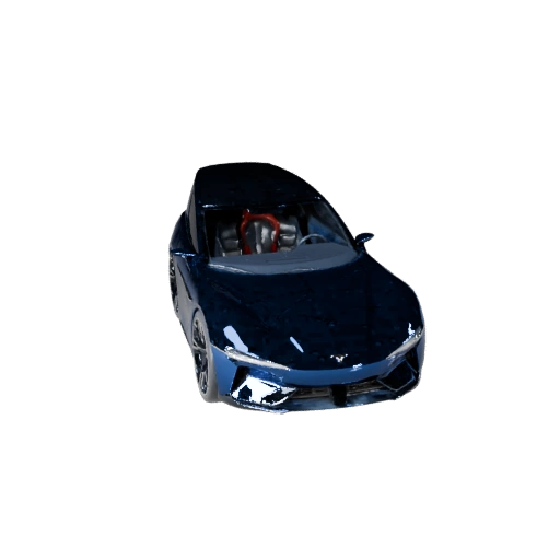 Konzeptauto 3D-Modell für Blender - Renderbereite Asset