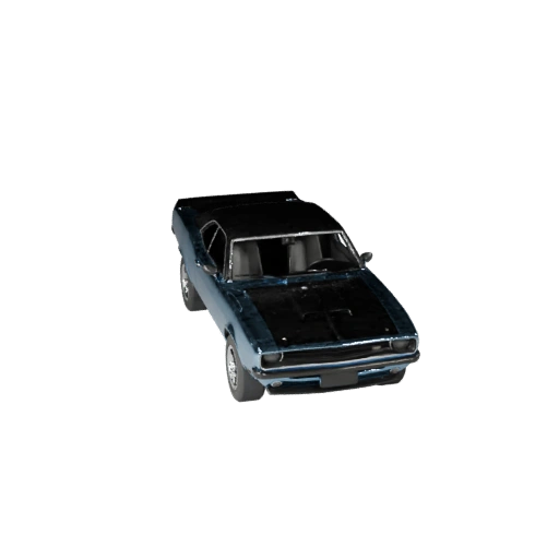 Muscle Car 3D Model for Unity - Low Poly Game Asset