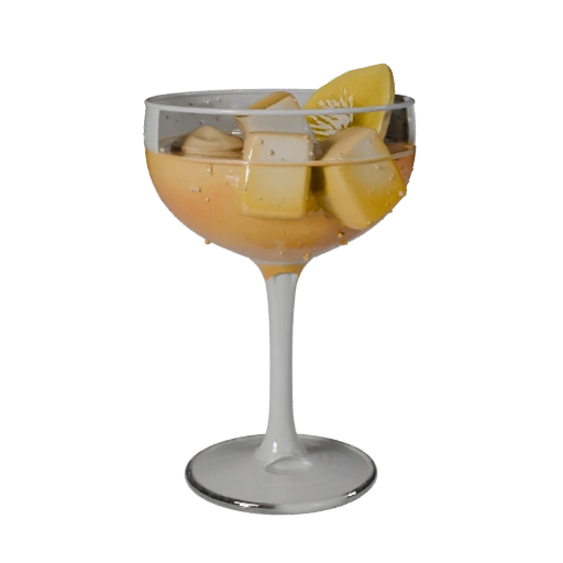 Bicchiere da cocktail Studio Modello 3D per Cataloghi Online