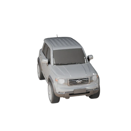 Modelo 3D de Carro da Cidade para Blender e Jogos - Asset PBR (Legacy)