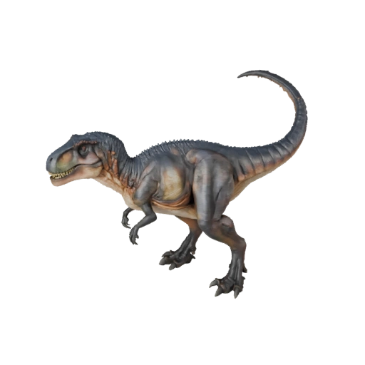 Modelo 3D de Dilophosaurus para Unity - Asset Listo para Juego, FBX | PBR