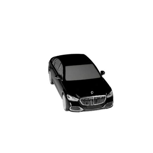 Luxuslimousine 3D Modell für Unity - Low Poly Game Asset (Legacy)