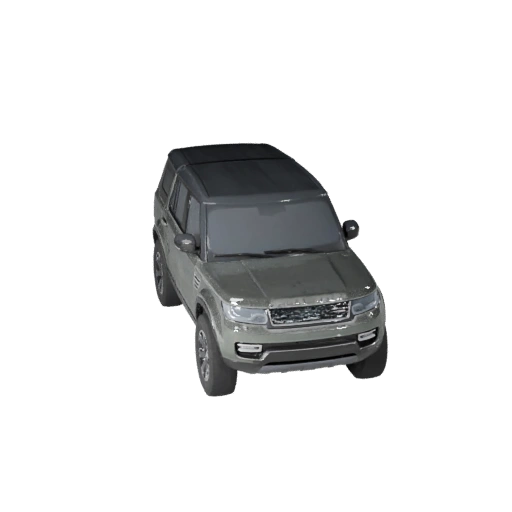 Land Rover inspiriertes Offroad-SUV 3D-Modell für Blender -
