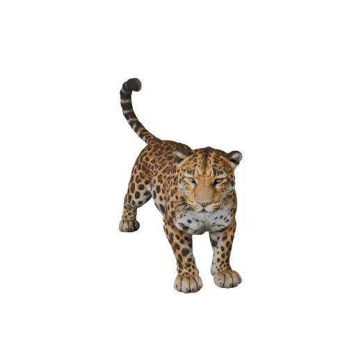 Realistic Leopard 3D Model - Rigged PBR Asset for Games | PBR