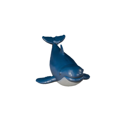 Modelo 3D de Baleia Beluga de Alta Poligonagem - Ativo STL Detalhado para Impressão
