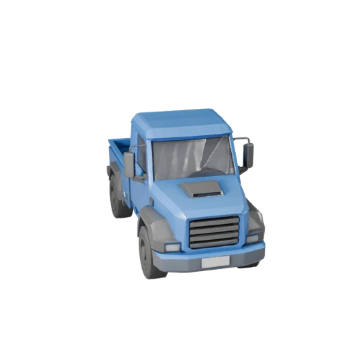 Modello 3D Pickup Truck High Poly per Rendering in Studio (Legacy)