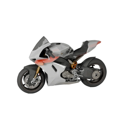 Moto Sport Ispirata a Ducati 3D - Low Poly Game