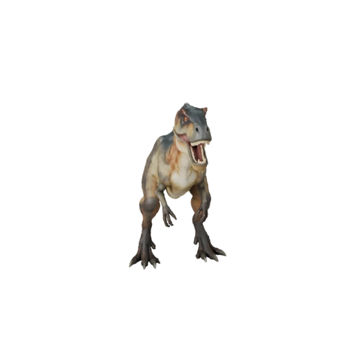 Modelo 3D de Compsognathus para Blender - Asset PBR con Texturas