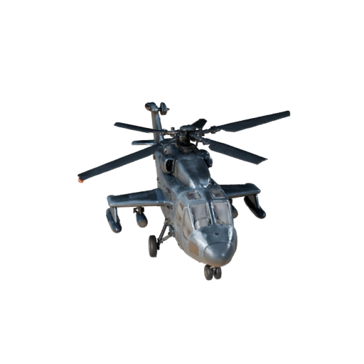Hélicoptère d'attaque inspiré de l'apache 3D pour Unreal