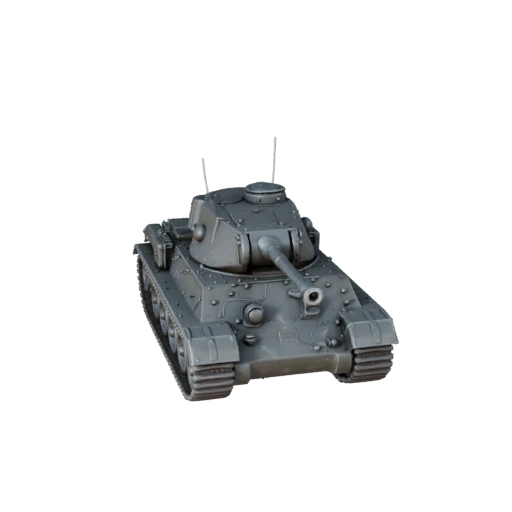 WWII Panzer 3D Modell für Unity - Low Poly Game Asset