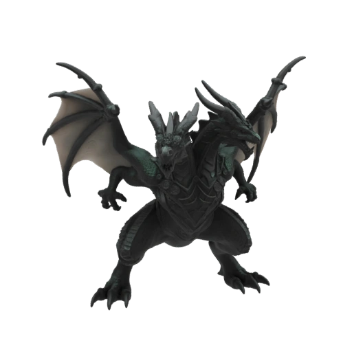 Miniature STL de Dragon Boss Fantasy - Écrasement
