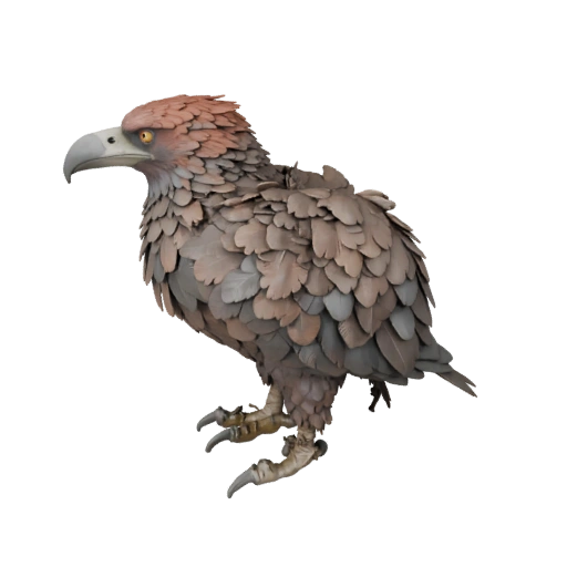 Modèle 3D de Vautour pour Unity - Actif prêt pour le jeu, FBX | Libre de droits