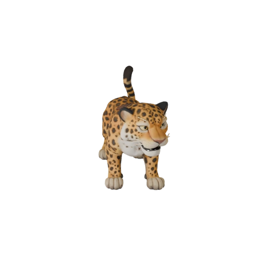 Cartoon Leopard 3D Model - Stylized Asset for Animation | PBR