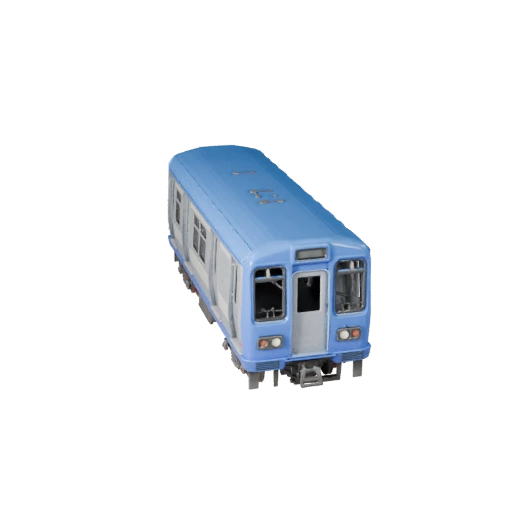 Modèle 3D de Métro pour Blender - Asset prêt pour le rendu