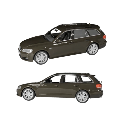 Station Wagon جاهز للعبة ثلاثي الأبعاد للاستخدام في الوقت الفعلي