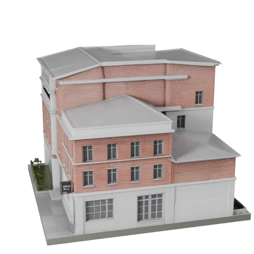 Modello 3D Casa Mediterranea per Unity - Asset di Gioco