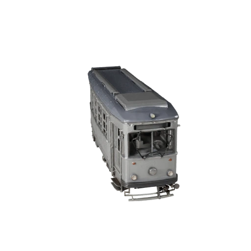Modello 3D Tram per Blender e Giochi - Asset PBR Realistico