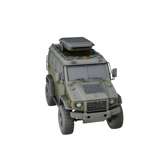 Gepanzerte" "Auto 3D Modell für Blender & Spiele - Realistisch PBR (Legacy)