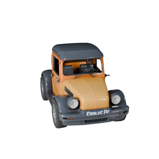 Modelo 3D de Carro Clássico para Unity - Asset de Jogo Low Poly (Legacy)