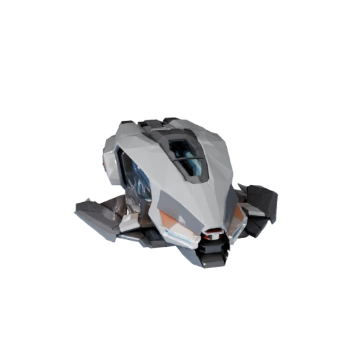 Modelo 3D de Moto Speeder - Ativo PBR Pronto para Jogo de Baixo Poli