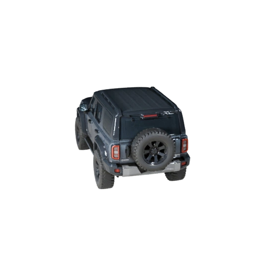 Modèle 3D de SUV Crossover pour Blender et Jeux - Actif PBR